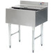 Eagle Group B2IC-16D-18-7 1800 Series 24 inch Ice Chest with Post-Mix Cold Plate - 125 lb. Capacity