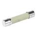 A close-up of a silver and white metal Convotherm fuse tube with a silver handle.