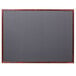 A mahogany-framed black chalkboard.