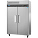 Turbo Air M3R47-2 52 inch M3 Series Two Section Solid Door Reach in Refrigerator - 47 Cu. Ft.