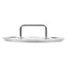 a metal bar with a white background