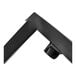 Black metal door opening trim for a Manitowoc ice bin.