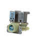 A close-up of a Convotherm solenoid valve with a blue light on it.