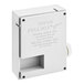A white Hatco pull box with text on it.