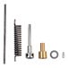 A Kason® 1216-000027 spring cartridge kit consisting of various metal components including a rod, spring, shafts, washer, and small fittings.