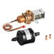 An Ice-O-Matic OEM service replacement water regulator kit with various components.