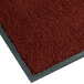 Teknor Apex NoTrax T37 Atlantic Olefin 434-336 4' x 6' Crimson Carpet Entrance Floor Mat - 3/8 inch Thick