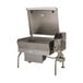 A Cleveland Natural Gas 40 Gallon Tilt Skillet on a counter.