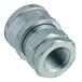 A Frymaster Snaptite quick disconnect with a metal nut.