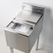 a machine with ice in it