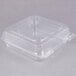 a clear plastic container with a lid