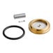 A gold and brass Hobart Solenoid Kit with springs and a metal cylinder.