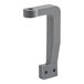 A gray metal Hobart extension bracket with a screw on it.