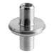 A Cleveland SE50013 retainer for a Waukesha Td3 valve, a stainless steel cylinder with a nut on top.