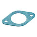A blue oval shaped Vulcan gasket.