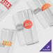 A group of GET Clear plastic highball glasses.