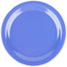 Carlisle 4350114 Dallas Ware 9 inch Ocean Blue Melamine Plate - 48/Case