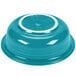 A turquoise Fiesta serving bowl.