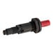 An American Range ignitor kit with a black and red plastic connector and a red plastic plug.