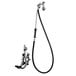 A T&S bedpan washer spray nozzle with hose.