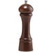 A Chef Specialties Windsor walnut salt mill with a wooden handle.