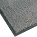 Teknor Apex NoTrax T37 Atlantic Olefin 434-324 3' x 5' Gunmetal Carpet Entrance Floor Mat - 3/8 inch Thick