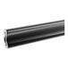 A close-up of a black silicon tube.