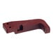 A red plastic Berkel extension handle bracket with holes.
