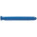 A blue silicone sleeve for a Vollrath pan handle.