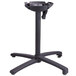 Grosfillex USX1W017 X1 200 Black Tilt Top Aluminum Outdoor Table Base