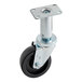 A black metal Frymaster caster.