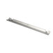 A stainless steel metal retainer with a long metal rod.