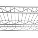 A close-up of a Metro Super Erecta wire shelf.