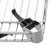 A Metro Super Erecta wire shelf with a black Metro clip on it.