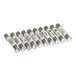 A row of Convotherm fuses with white labels.