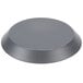 An American Metalcraft hard coat anodized aluminum pizza pan with a round hole in the center.