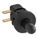 A close up of a black Hoshizaki plunger switch with gold contacts.