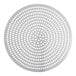 An American Metalcraft aluminum pizza disk with holes in it.