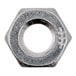A metal hexagonal lock nut for use with Vollrath Redco InstaCut 3.5, InstaBloom, and InstaSlice models.