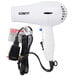 A white Conair hair dryer with a cord.