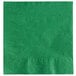 A green Choice 2-ply beverage napkin.