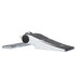 A metal object with a white background.
