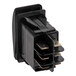 A black Cleveland Tltswch;Tr switch with two pins.