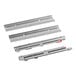 A pair of metal drawer slides for use with Continental Refrigerator equipment.