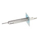 A white and silver metal Alto-Shaam IG-34695 ignitor flame sensor.