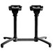 Grosfillex USX1D017 X1 Lateral Black Tilt Top Aluminum Outdoor Table Base