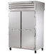 A True Spec Series pass-through heated holding cabinet with a white door and a handle.