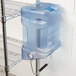 a plastic container with a clear lid