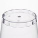 A clear plastic Fineline Savvi Serve tall tumbler.
