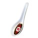 Thunder Group 7002TR Longevity .5 oz. Melamine Chinese Soup Spoon - 60/Pack